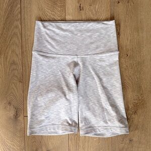 EUC Aritzia TNA Biker Short in Heathered Grey size XS